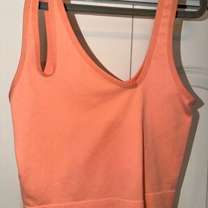 Colsie Peach Sports Bra